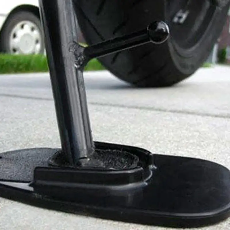 

New Universal MotorcycleKickstand Side Stand Plate Pad Base Non-slip Stand Base Plate For Yamaha Honda Harley