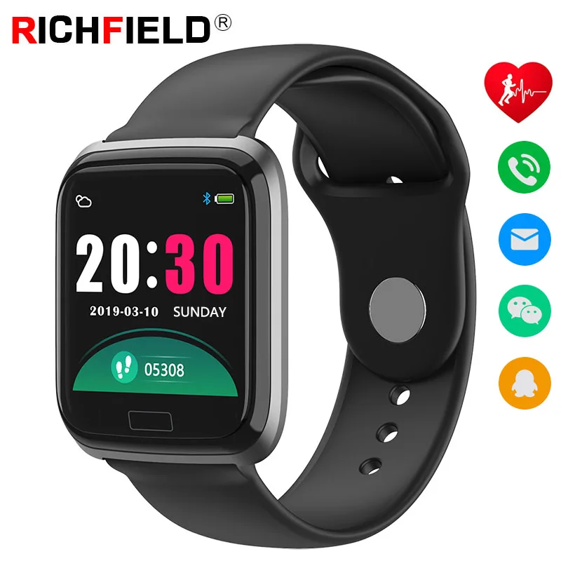 

Smart Bracelet Blood Pressure Heart Rate SMS Sport Smart Band Fitness Activity Tracker Smartband Wristband Smart Watch Men Women