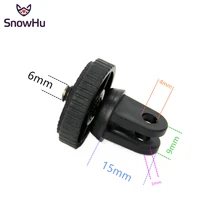 SnowHu For Mini Tripod Mount adaptor/adapter screw for Gopro Hero 7 6 5 4 SJcam For xiaomi Yi 4K for sjcam yi camera GP60B SnowHu For Mini Tripod Mount adaptor/adapter screw for Gopro Hero 7 6 5 4 SJcam For xiaomi Yi 4K for sjcam yi camera GP60B