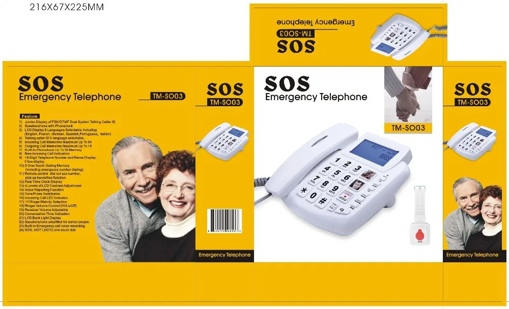 package for  senior phone