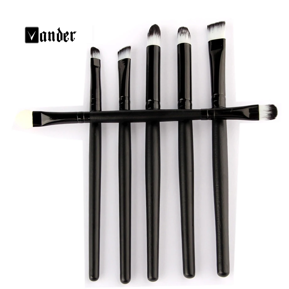 

6Pcs Professional Makeup Eyeliner Eyeshadow Cosmetic Eye Brushes Tool Make-up Toiletry Kit Set pincel maleta de maquiagem