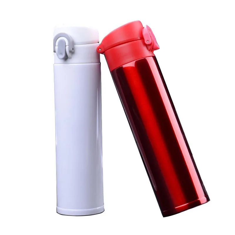 Hot bottle vacuum thermos cup stainless steel insulated glass thermal