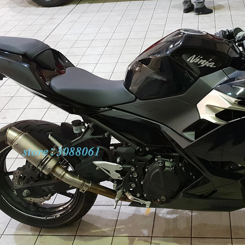 Слипоны для Kawasaki Ninja 250 300 Z250 EX300-20 мотоцикл Yoshimura выхлопная Модифицированная средняя труба глушитель дБ убийца