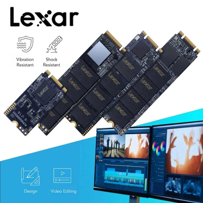 Lexar Solid State Drive NM500 NM520 NM600 NS100 SL100 Pro Internal External Storage SSD 128G 256G 512G 240G 480G 500GB 1TB SSD