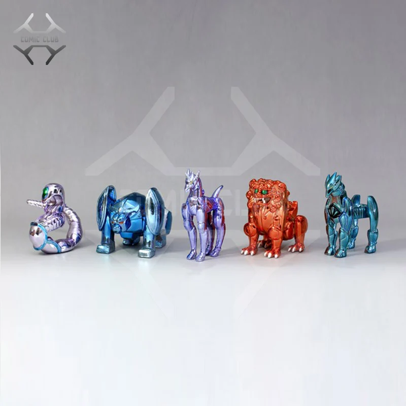 

COMIC CLUB YellowBlue93 Saint Seiya Myth Cloth unicorn/Ursa Major/Leo Minor/Hydrus/Lupus cloth form Electroplating Ver. Set
