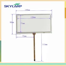 Skylarpu Nueva 6 pulgadas 149*80mm Paneles de la Pantalla Táctil Resistiva de 4 hilos de 149mm * 80mm GPS digitalizador reemplazo de la Reparación