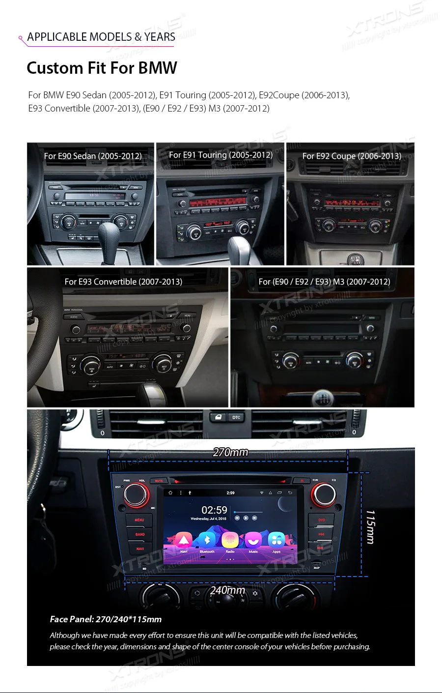 Best 7" Android 8.1 OS Car DVD Multimedia Radio for BMW E90 2005-2012 E91 2005-2012 E92 2006-2013 E93 2007-2013 & BMW M3 2007-2012 3 Best 7" Android 8.1 OS Car DVD Multimedia Radio for BMW E90 2005-2012 E91 2005-2012 E92 2006-2013 E93 2007-2013 & BMW M3 2007-2012 3