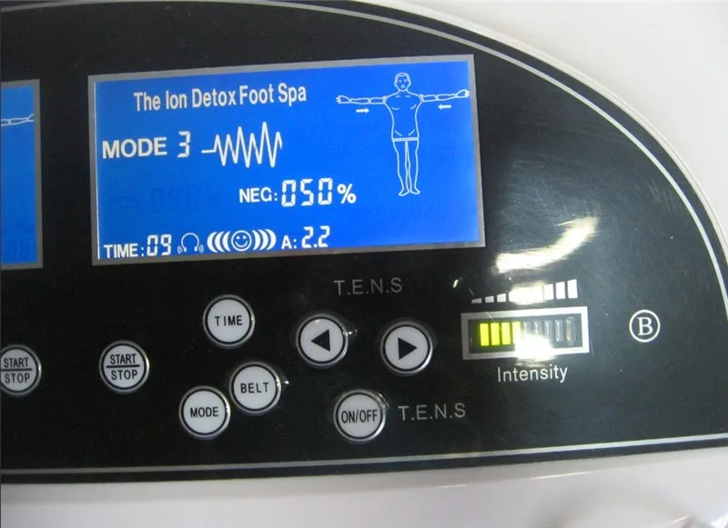 Двойная ионная машина для очищения и детоксикации TENS Массажная Терапия ионная детоксикационная спа машина для ног ванна для ног Салон Спа Уход за телом 1 шт. по DHL A05