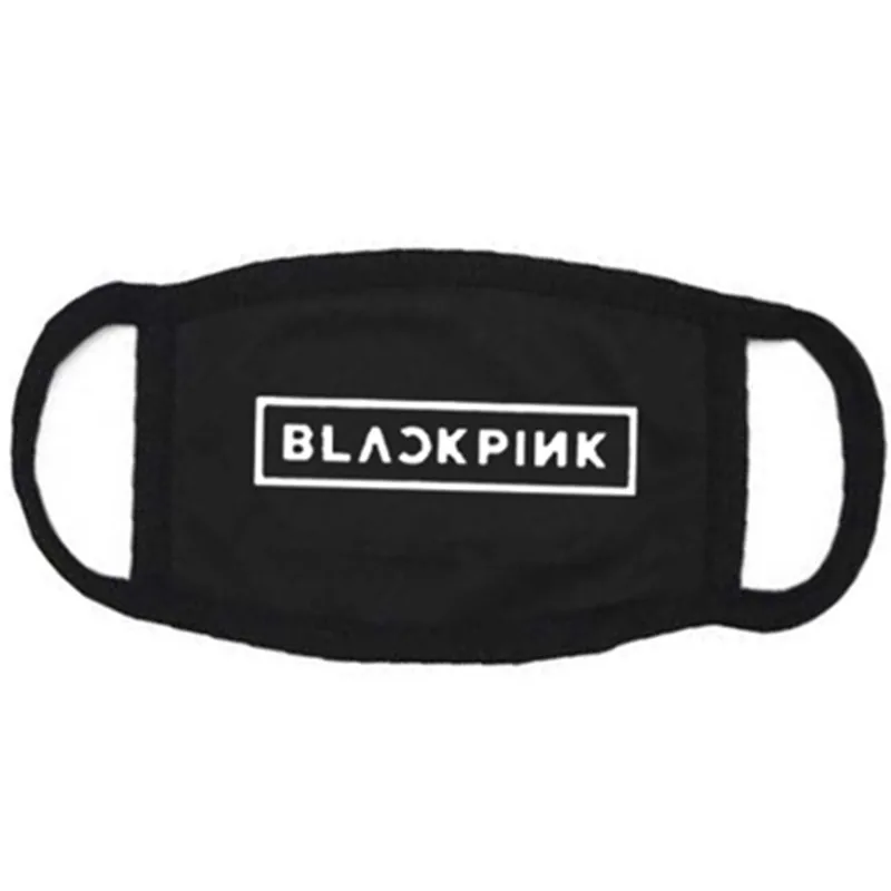 Blackpink маски KPOP BTS EXO хлопок пылезащитный дышащий может быть очищен легко дышать холодной согреться мужчины женщины маски