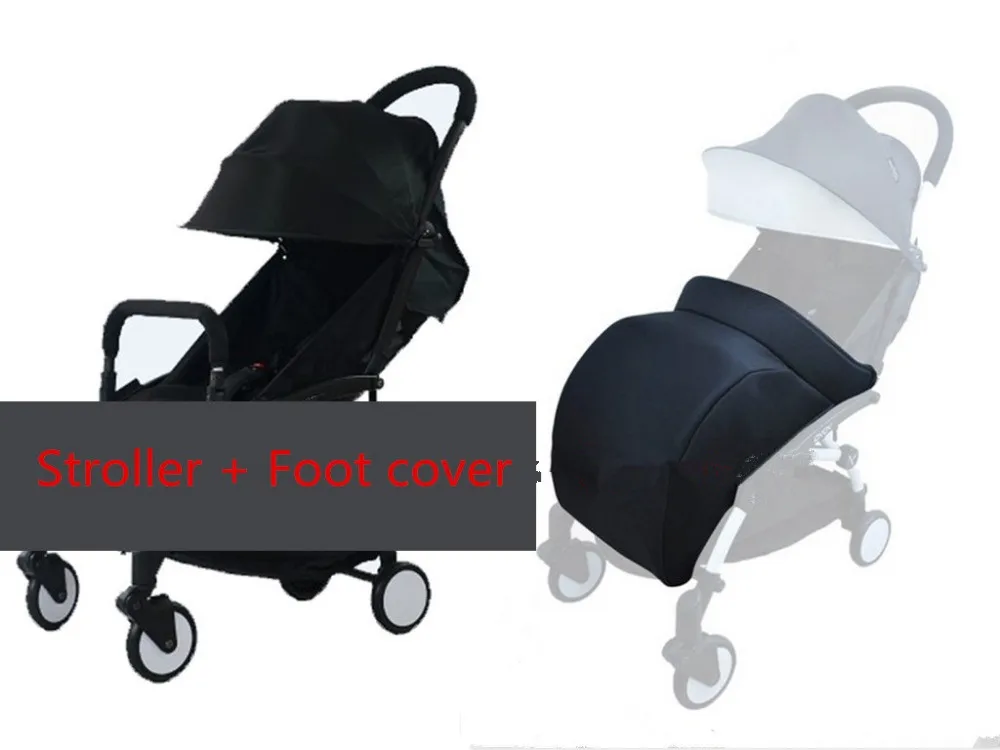 

2016 100% ORIGINAL Baby Stroller + Foot Cover Trolley poussette Pram Stroller Accessories Portable Lightweight Strollers