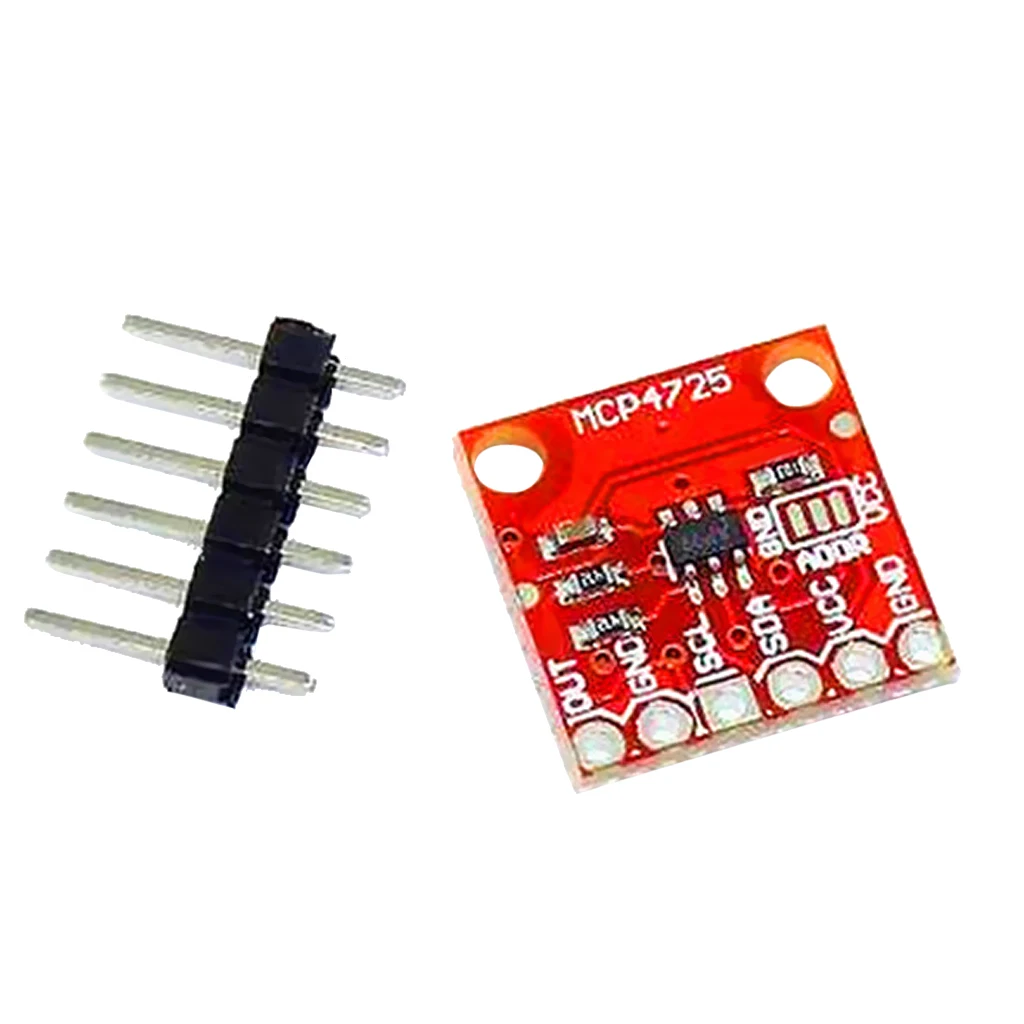MCP4725 12C DAC Breakout Module Development Board 12 Bit Breakout Resolution