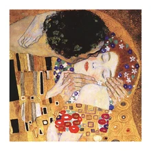 На заказ Алмазная картина огромный Густав Климт вышивка крестиком Санта Клаус Снеговик hibah домашний декор diy pintura Алмазная мозаика Круз