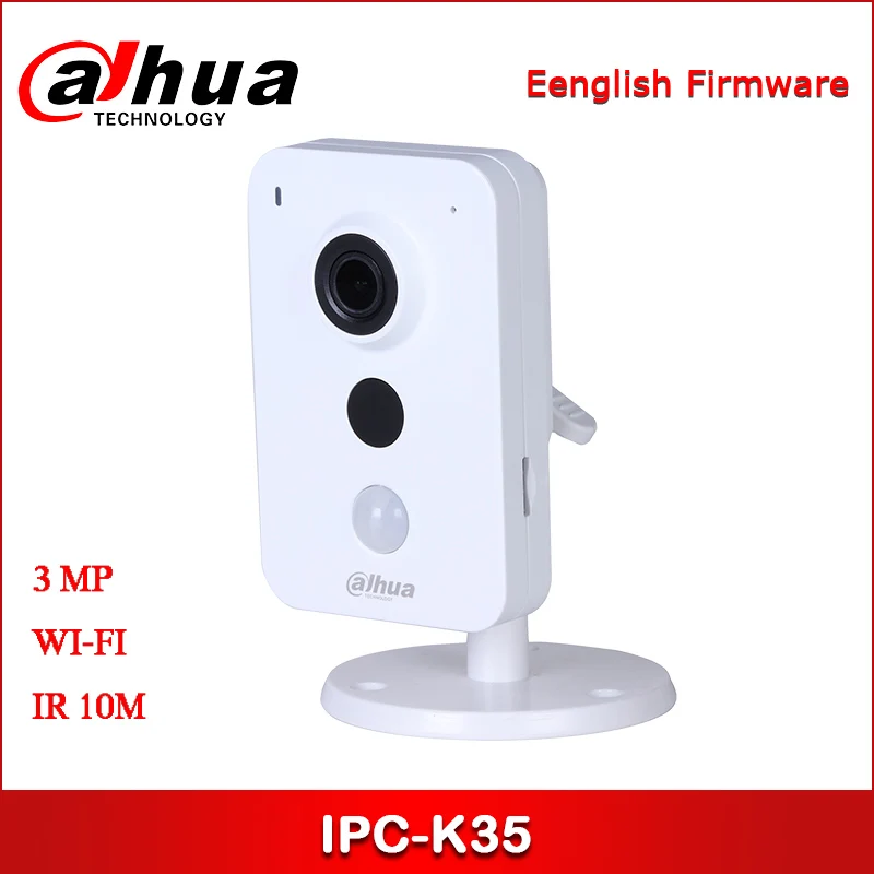 Dahua IP камера IPC-K35 3MP камера безопасности K Серия Wi-Fi Сетевая камера