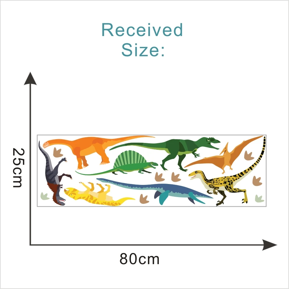 Cartoon Dinosaurs Wall Sticker