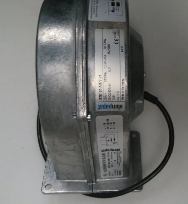 EBM Papst G2E120-AR77-01 Industrie Ventilateur en aluminium 230 V