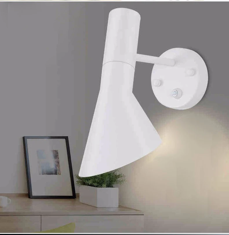 Nowoczesne Oświetlenie Kinkiet Loft Minimalizm Przyłóżkowo Czytanie
