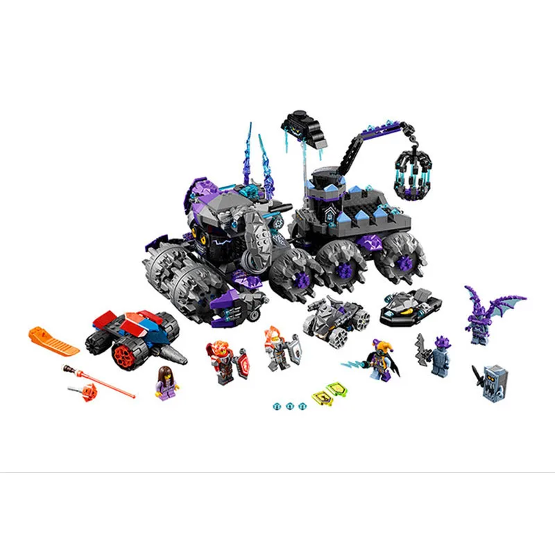 Подарки 70352 Pogo Bela 10597 Nexus Knights Jestro штаб квартира модели строительные блоки кирпичи