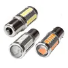 1156 BA15S BAU15S BAW15S BAY15S 33 SMD 5630 Светодиодный, белый, красный, желтый, 12 В, автомобильный, P21W, PY21W, PR21W, стоп-сигнал ► Фото 1/6