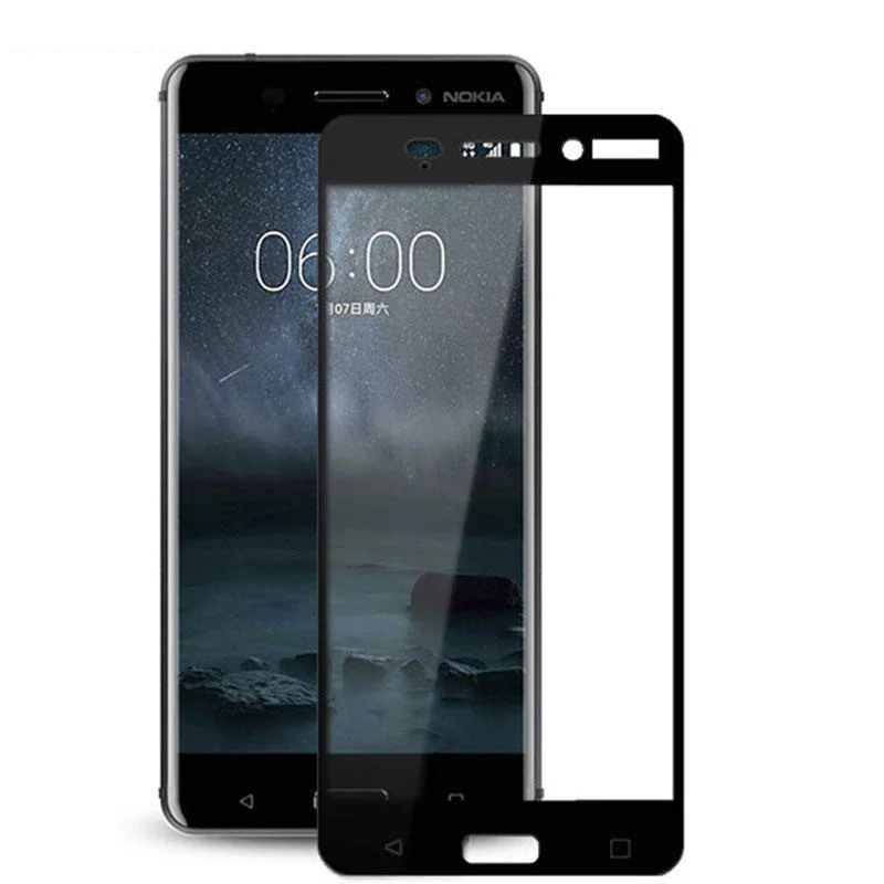 Screen Protector For Nokia 5 Tempered Glass Nokia 5 Nokia5 TA-1053 TA-1024 Screen Protector Glass Full Cover Protective Film (2)