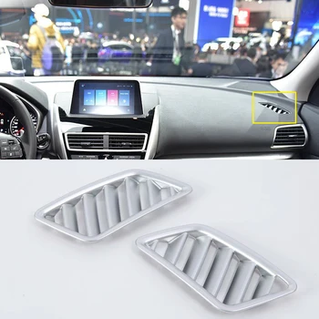 

For Mitsubishi Eclipse Cross 2018 Left Hand Drive Matte Interior Upper Air Vent Outlet Cover Trim 2pcs Car Styling Accessories