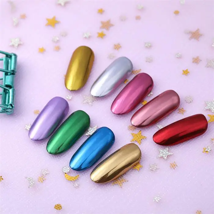 2ml Nail Powder Bright Nail Art Pigment Nail Decoration Manicure OR88