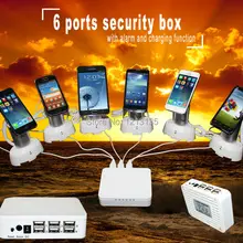6x Samsung зарядки мобильного телефона и охранной сигнализации, Micro USB мобильного телефона сигнализация держатель дисплей мобильного системы безопасности