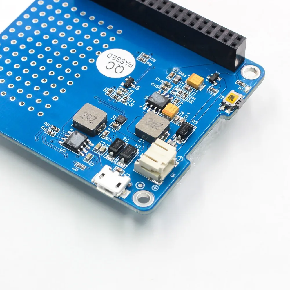 1 шт. UPS плата для шляпы + 1500 мАч литиевая батарея Raspberry Pi 3 Model B / 2B A модуля Прямая