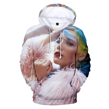 

New Arrival 3D Halsey Hoodies Men Women Fall Autumn Sweatshirt Long Sleeve Singer Halsey Hoodies Fashion Pullovers Clothes