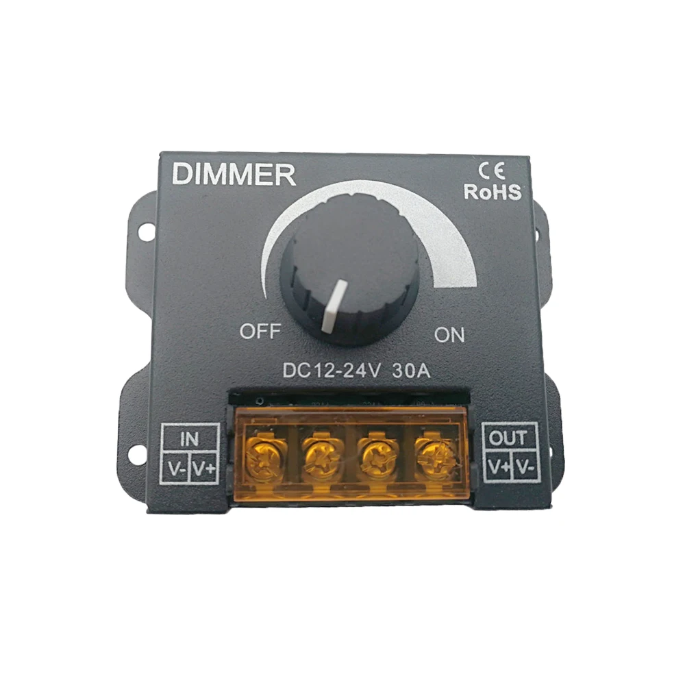 Диммер для светодиодной ленты 12 В 24 30 А выход 5050 3528|led dimmer 12v|led dimmerdimmer for led lamps |