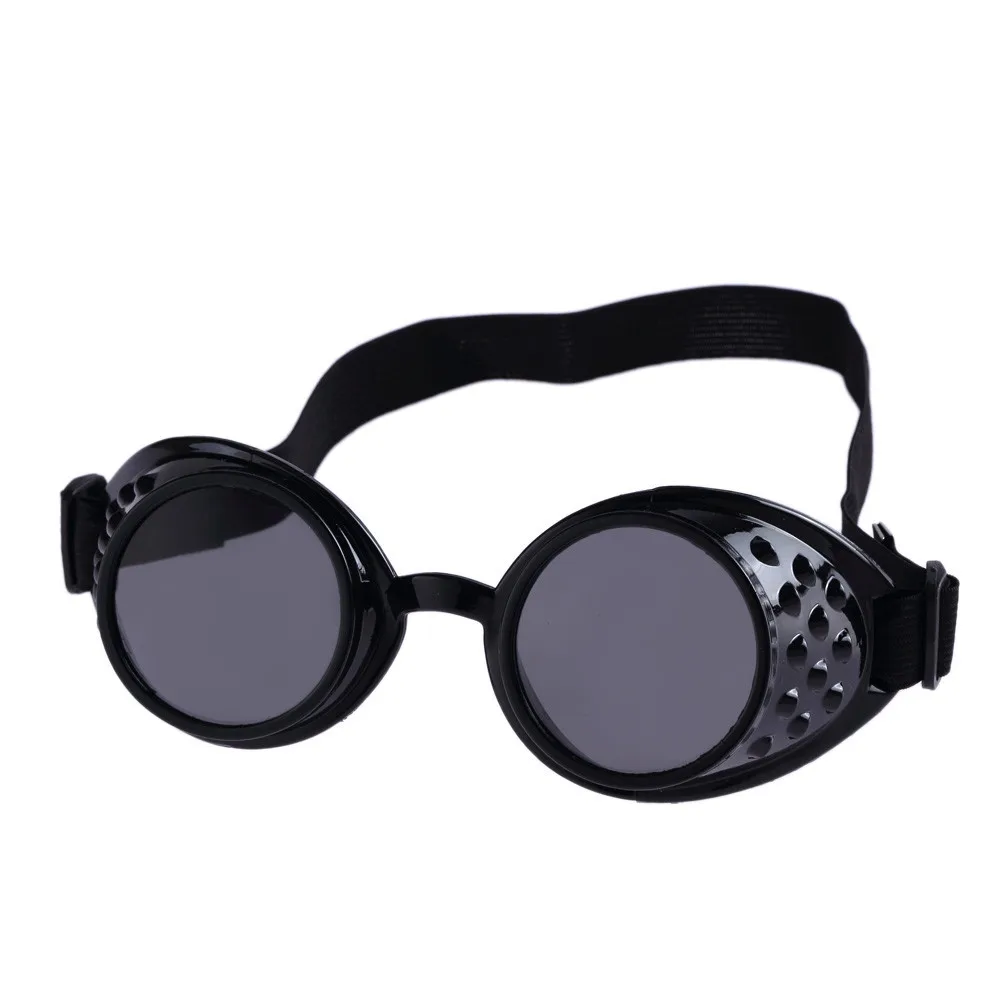 2018 Новое поступление винтажные стимпанк очки Сварка панк-очки Косплей Бесплатная доставка и оптовая продажа W30528