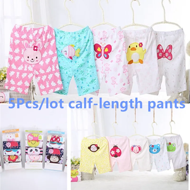 Pant do Bebê das Meninas dos Meninos Roupas da Moda Estilos de Desenhos Calças do Bebê Verão Shorts Animados Recém-nascidos 0-24 Meses Crianças Roupas 2020 100%