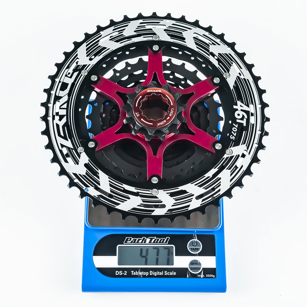 Zracing Alpha 10 скоростей легкая кассета 10 скоростей MTB велосипед freewheel 11-46 T/50 T-черный