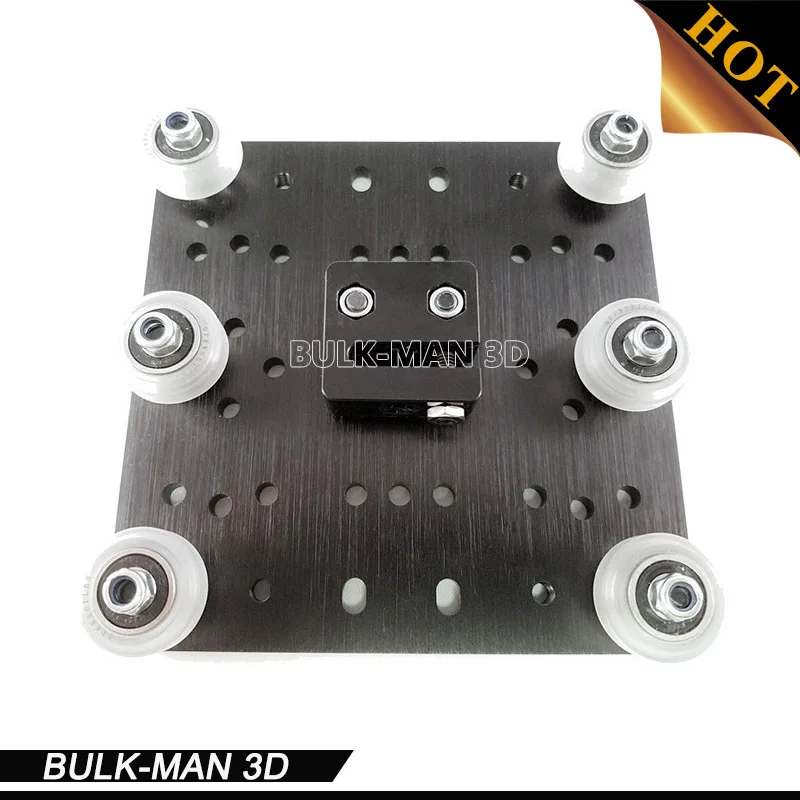 

Black Anodized Aluminium XLarge C-Beam Gantry Set with V-Slot Solid V Wheel Kit for CNC Machine Parts