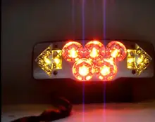 36V-48V LED Tail Light Turn Signal Rear Lamp Brake Light Ebike Scooter Moped ATV