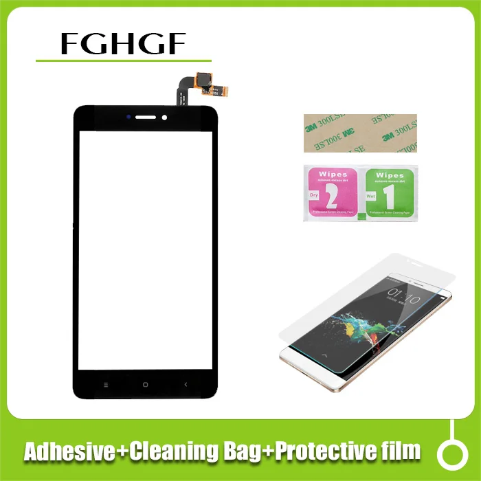 

5.5" Phone Touchscreen Sensor For Xiaomi Redmi Note4X Note 4X Touch Screen Digitizer Glass Panel Lens Replace Parts