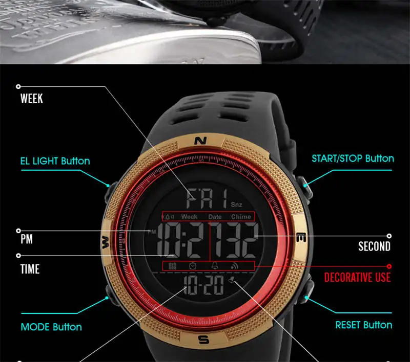 SKMEI 1251 WATCH FD203206