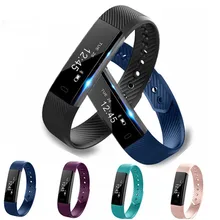 BT V4.0 умный Браслет фитнес-трекер шаг счетчик монитор активности SmartBand вибрации Gsensor браслет для ОС Android ID115
