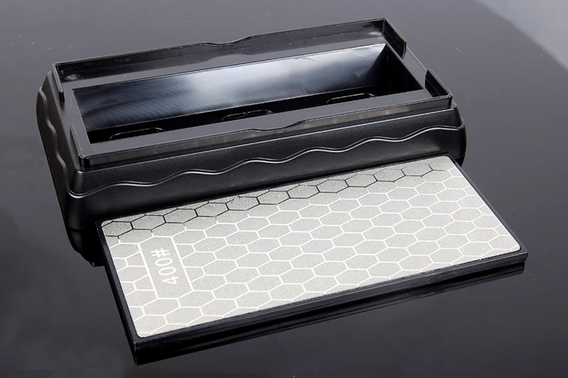 

400, 1000 of 1200 grinding diamond professional kitchen knife sharpener good and thick grinding stone
