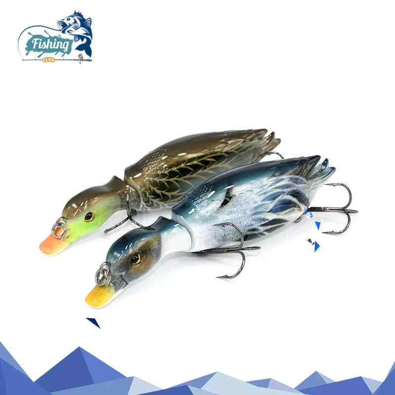 

1PCS New Arrival Fishing Hard Lure Pike Artificial Lure 35g 13cm Fishing Wobblers Hard Baits Lure Sinking Lure Simulation Duck