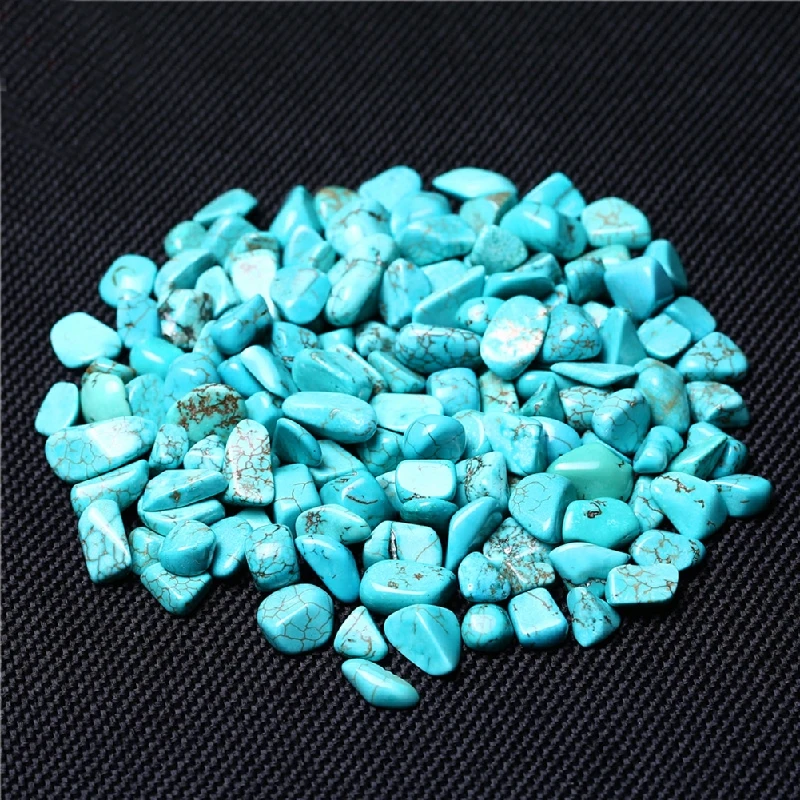 

100g Blue Turquoise Crystal Gemstone Rough Stone Mineral Specimen Crystal Stones Crafts Natural Crystal Home Decor Drop Shipping