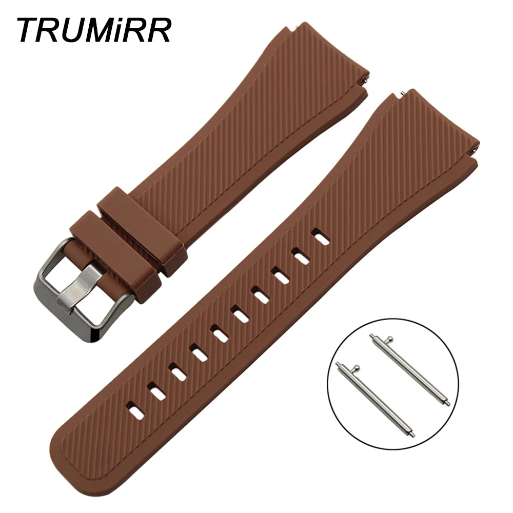 Quick Release Silicone Rubber Watchband 21mm 22mm for Citizen Watch