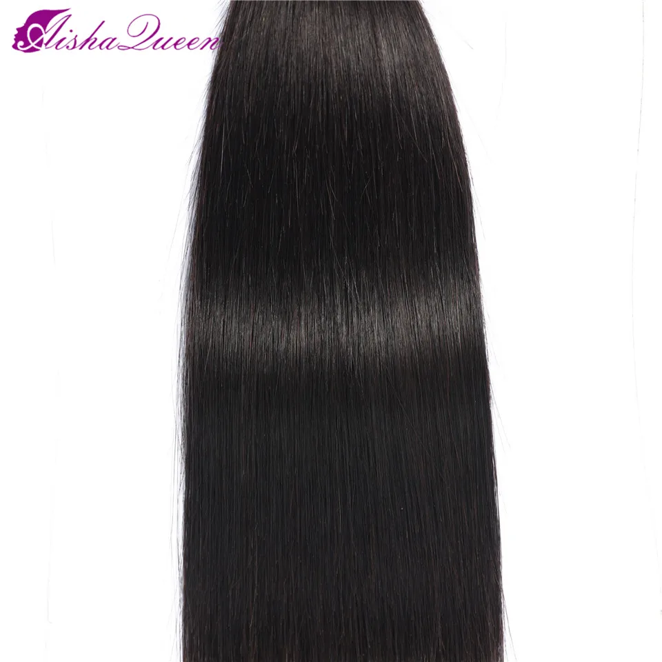 Aisha Queen Malaysia Human Hair Extensions Straight Hair Bundles Non Remy Human Hair weaving 8-26 inch Extensions