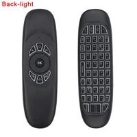 2.4GHz Wireless Fly Air Mouse Gyroscope Backlit Keyboard Remote Controller for Mac Android Smart TV Windows Linux