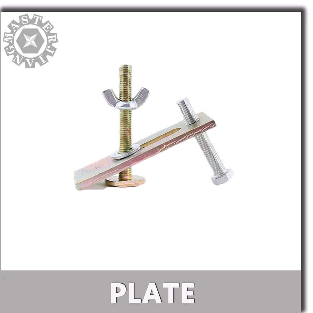

1 Set 5 PCS CNC Engraving Machine Fastening Plates Fixture Clamps Length 82MM/100MM for CNC engraving machine Worktable.