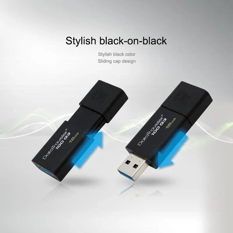 Kingston usb 3,0 флеш-накопитель 16 ГБ 32 ГБ 64 ГБ 128 Гб бренд memoria mini usb флеш-накопитель caneta memory stick drive