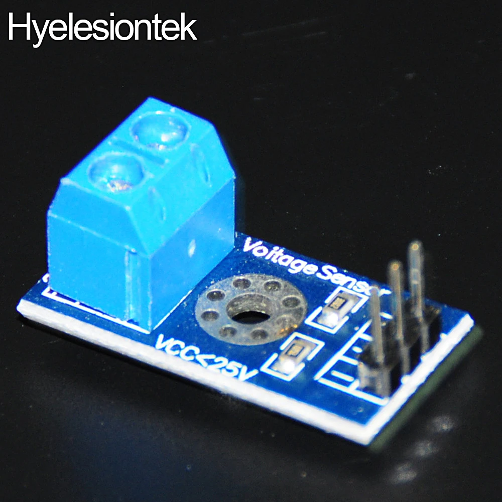 10 шт. датчик напряжения для Arduino детектор напряжения датчик s модуль для Raspberry Pi робот Электроника DIY комплект DC 0-25 в
