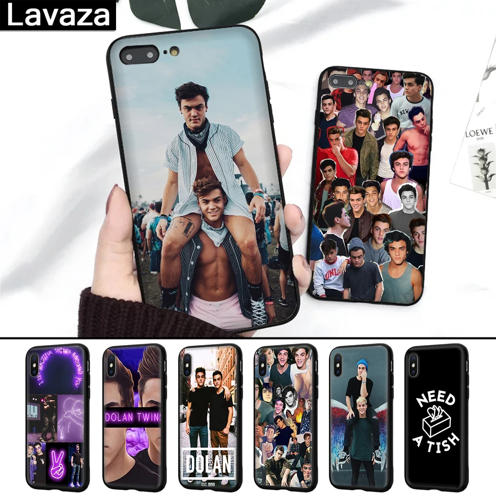 

Lavaza dolan twins Coque Silicone Case for iPhone 5 5S 6 6S 7 8 Plus X XR XS Max