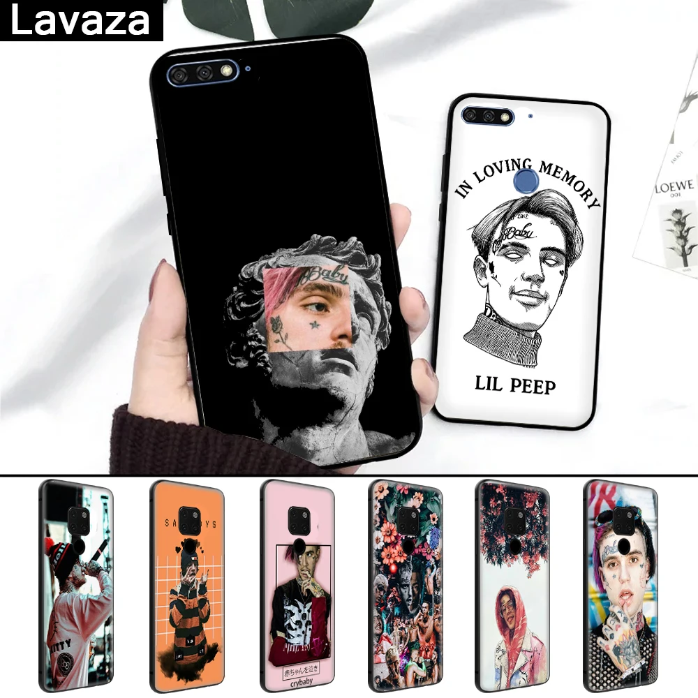 

Lavaza Light Weight Lil Peep Lil Bo Silicone Case for Huawei Mate 10 Pro 20 Lite Nova 2i 3 3i Y6 Y5 Y9 2019 Y7 2017 Prime 2018