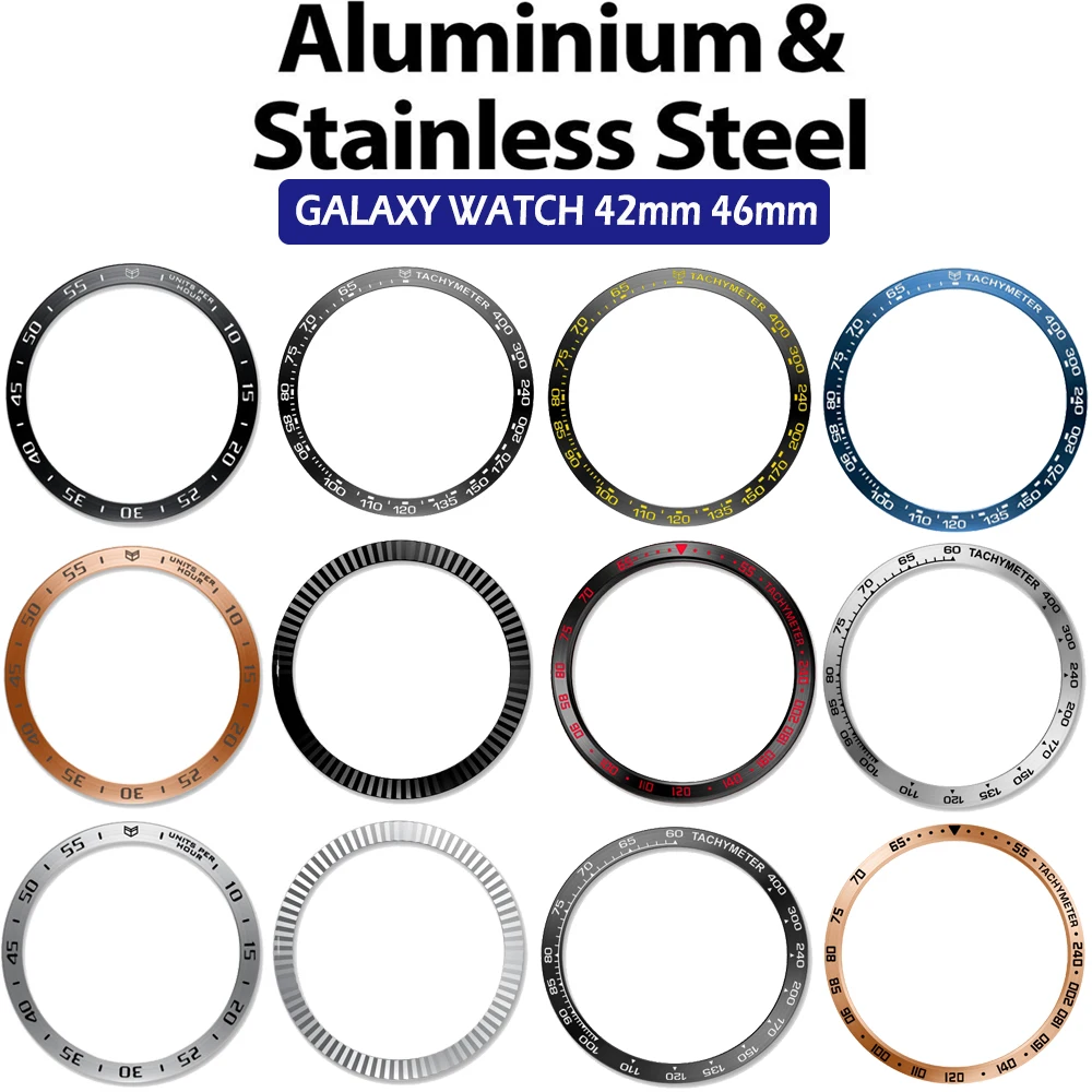 Стильный ободок для Samsung Gear S3 Frontier Galaxy Watch 46 мм/42 мм/Gear S2 классический защитный