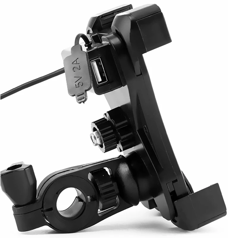 

New Hot Motorcycle Phone Stand Holder with USB Charger for Electric Car Motorbike Bike Holder NV99
